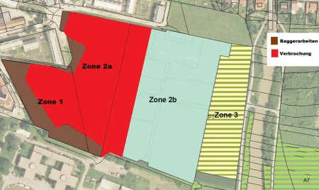 "Bewirtschaftung" des Feldes nördlich Wiener Heeresspital ab 15. März 2014