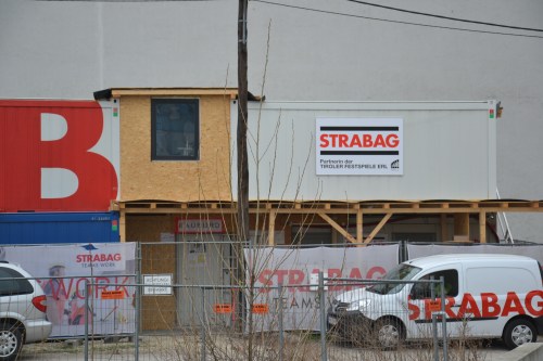 Zieselfeld-Baucontainer